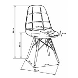 Стул Eames Style DSW Eco LMZL-301