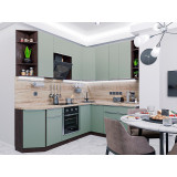 Модульная кухня Фьюжн-04 Silky Mint