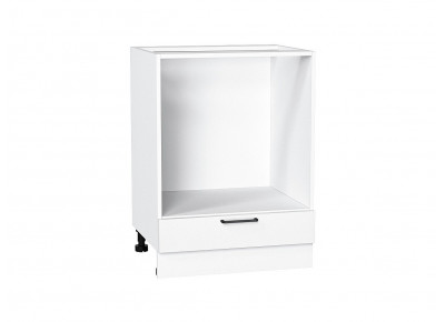 Шкаф нижний под духовку Флэт White In 2S, 816х600х476