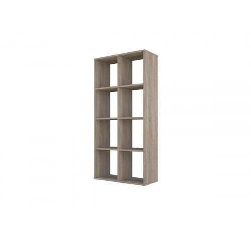 Стеллаж кубический Polini home Smart 8 секций дуб