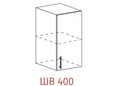 Шкаф верхний 400