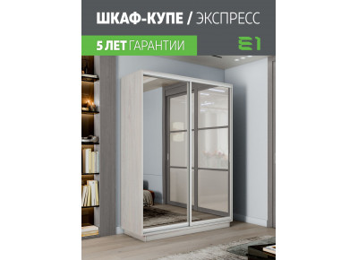 Шкаф-купе Экспенс, 140х45х240 45EEKD_140240_SAS