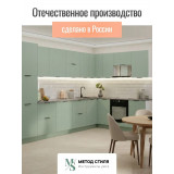 Модульная кухня Турия угловая 3,4х2,2 эвкалипт