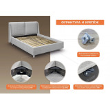 Кровать MICHELE (МИШЕЛЬ) 140x200 3