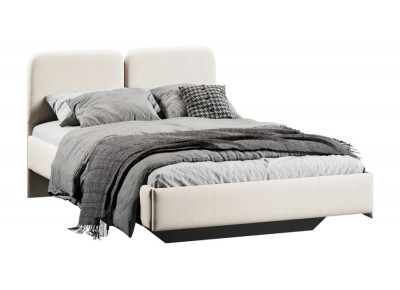 Кровать Флори Тип 1 (1200) Велюр Ultra Ivory