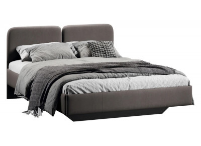 Кровать Флори Тип 1 (1400) Велюр Ultra Stone