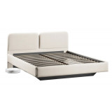 Кровать Флори Тип 1 (1600) Велюр Ultra Ivory