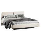 Кровать Флори Тип 1 (1600) Велюр Ultra Ivory