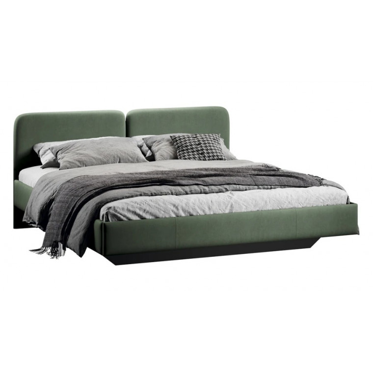 Кровать Флори Тип 1 (1800) Велюр Ultra Olive