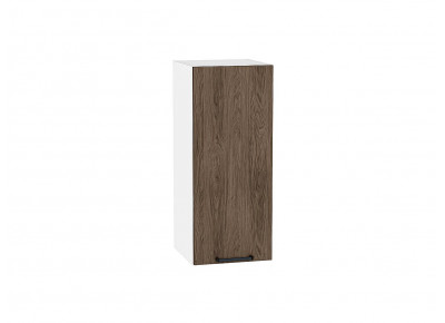 Шкаф верхний с 1-ой дверцей Флэт Brown Casella Oak 2S / Белый 716*300*318 мм