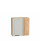 Шкаф верхний прямой угловой Нео Grey Silk / Дуб Вотан 716*700*345 мм