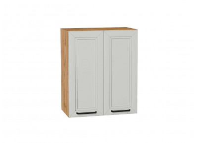 Шкаф верхний с 2-мя дверцами Нео Grey Silk / Дуб Вотан 716*600*320 мм