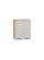 Шкаф верхний с 2-мя дверцами Нео Grey Silk / Дуб Вотан 716*600*320 мм
