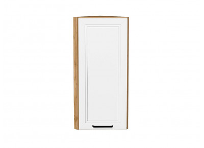 Шкаф верхний торцевой Нео White Silk / Дуб Вотан 920*300*306 мм