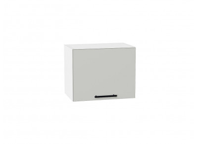Шкаф верхний горизонтальный Лайт Special Grey / Белый 358*450*318 мм