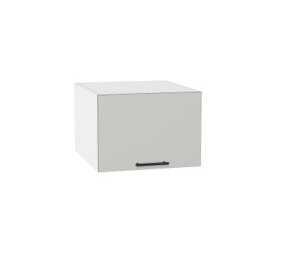 Шкаф верхний горизонтальный глубокий Лайт Special Grey / Белый 358*500*574 мм