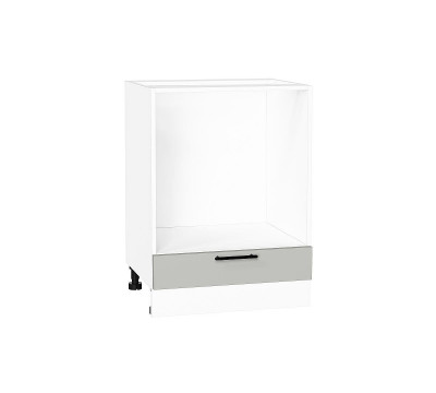 Шкаф нижний под духовку Лайт Special Grey / Белый 816*600*474 мм
