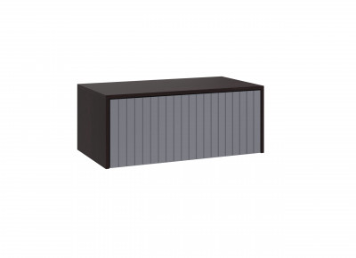 Прихожая Прага Антресоль №4 (802*324*440)Венге/Графит софт