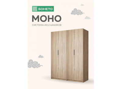 Шкаф 1600х2200х52,5 Моно (без полок) MonoS2_1600_S