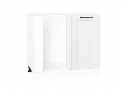 Шкаф нижний угловой Нео 990М White Silk / Белый