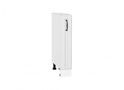 Шкаф нижний бутылочница Дублин Special White/Белый 816*150*478