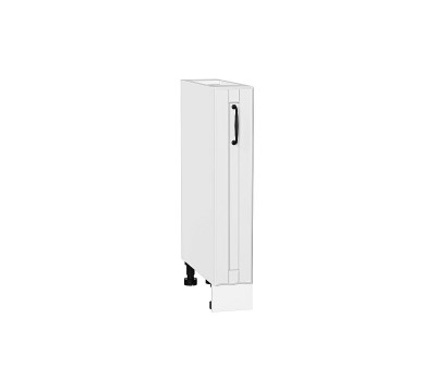 Шкаф нижний бутылочница Дублин Special White/Белый 816*150*478