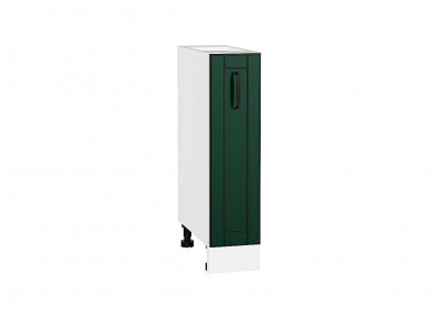 Шкаф нижний бутылочница Дублин Special Green/Белый 816*200*478
