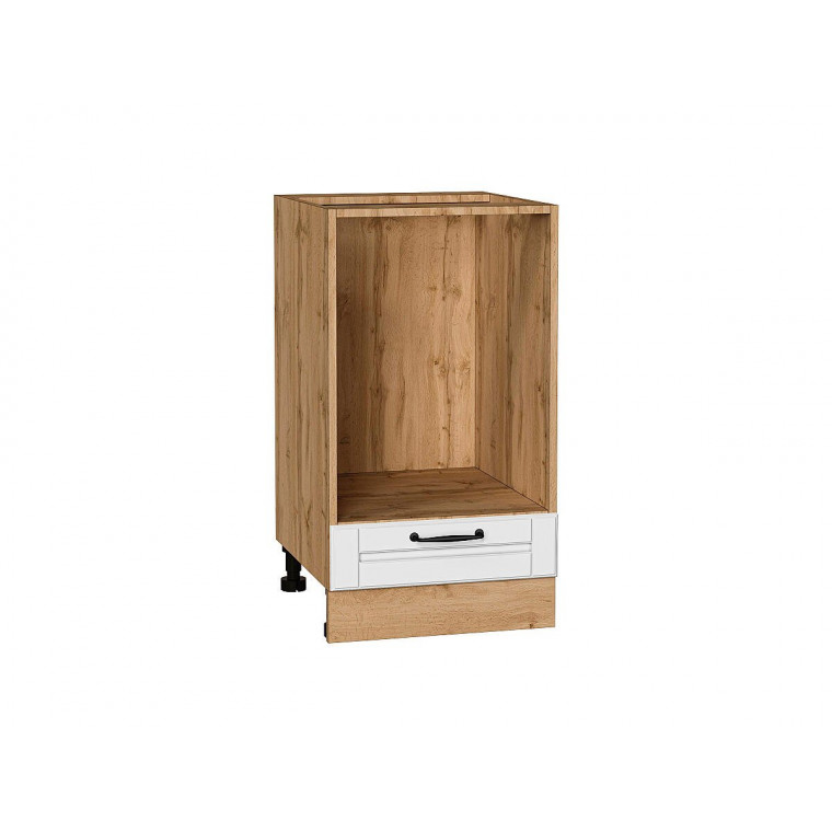 Шкаф нижний под духовку Дублин Special White/Дуб Вотан 816*450*474