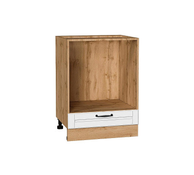 Шкаф нижний под духовку Дублин Special White/Дуб Вотан 816*600*474