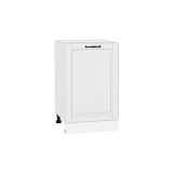 Шкаф нижний с 1-ой дверцей Дублин Special White/Белый 816*500*478