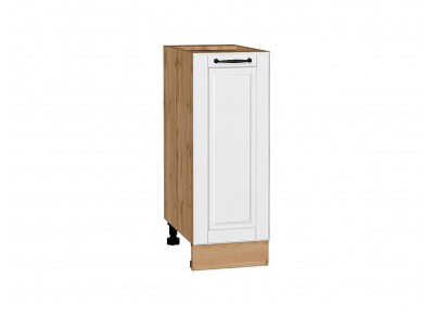 Шкаф нижний с 1-ой дверцей Дублин Special White/Дуб Вотан 816*300*478