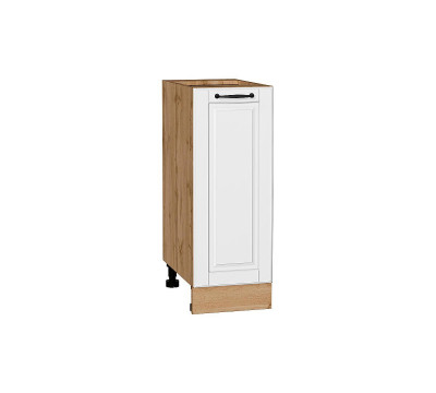 Шкаф нижний с 1-ой дверцей Дублин Special White/Дуб Вотан 816*300*478