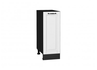 Шкаф нижний с 1-ой дверцей Дублин Special White/Graphite 816*300*478