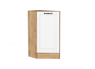 Шкаф нижний торцевой Дублин Special White/Дуб Вотан 816*296*552