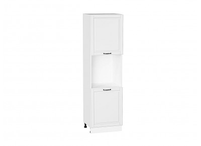 Шкаф пенал с 2-мя дверцами под технику Дублин Special White/Белый 2132*600*574