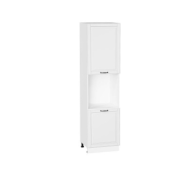 Шкаф пенал с 2-мя дверцами под технику Дублин Special White/Белый 2336*600*574