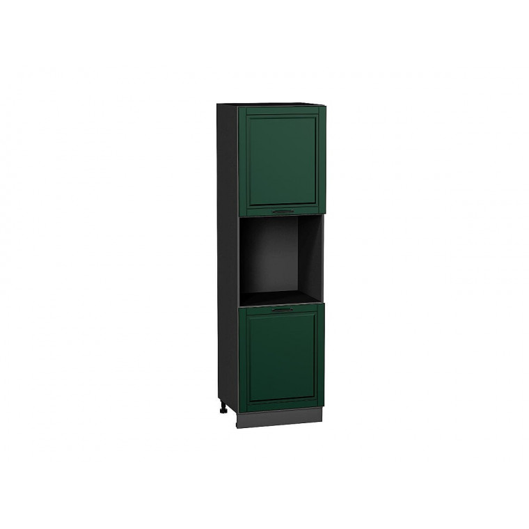 Шкаф пенал с 2-мя дверцами под технику Дублин Special Green/Graphite 2132*600*574