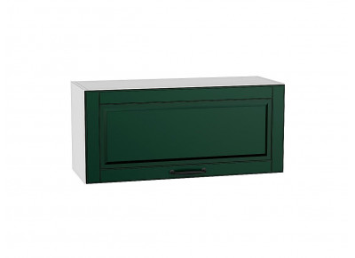 Шкаф верхний горизонтальный Дублин Special Green/Белый 358*800*318