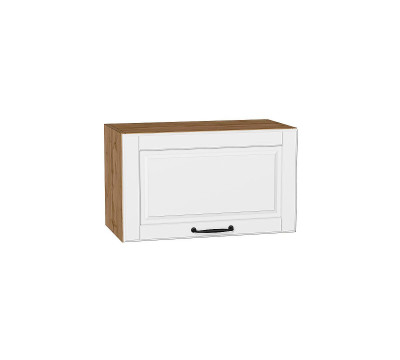 Шкаф верхний горизонтальный Дублин Special White/Дуб Вотан 358*600*318