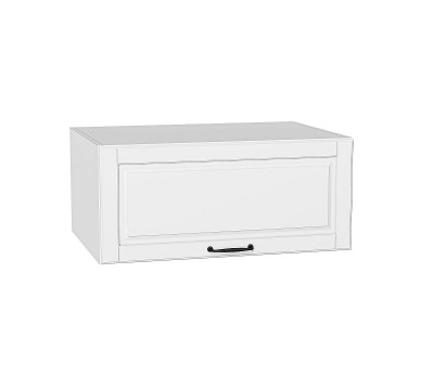 Шкаф верхний горизонтальный глубокий Дублин Special White/Белый 358*800*574
