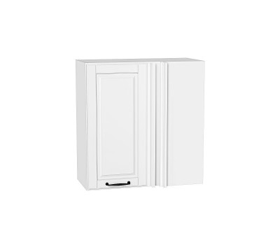Шкаф верхний прямой угловой Дублин Special White/Белый 716*700*345