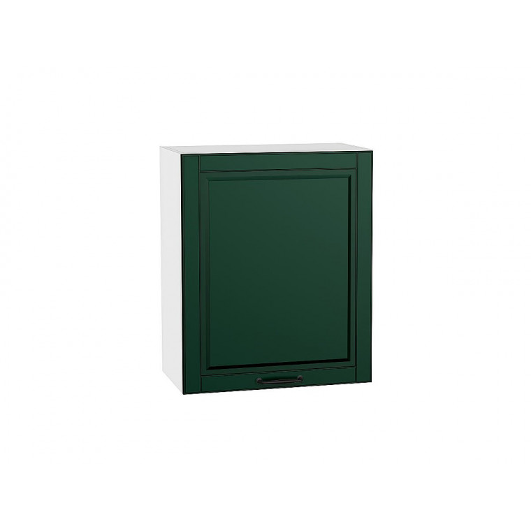 Шкаф верхний с 1-ой дверцей Дублин Special Green/Белый 716*600*318