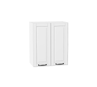 Шкаф верхний с 2-мя дверцами Дублин Special White/Белый 716*600*318