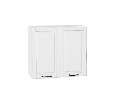 Шкаф верхний с 2-мя дверцами Дублин Special White/Белый 716*800*318