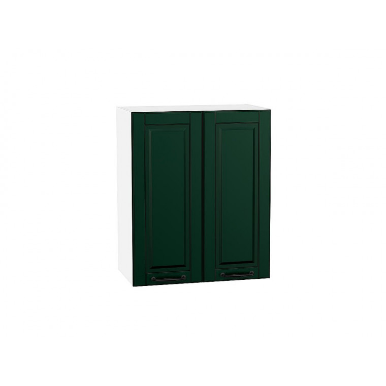 Шкаф верхний с 2-мя дверцами Дублин Special Green/Белый 716*600*318 Шкаф верхний с 2-мя дверцами Дублин Special Green/Белый 716*600*318