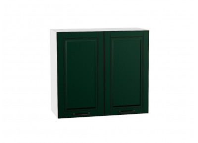 Шкаф верхний с 2-мя дверцами Дублин Special Green/Белый 716*800*318