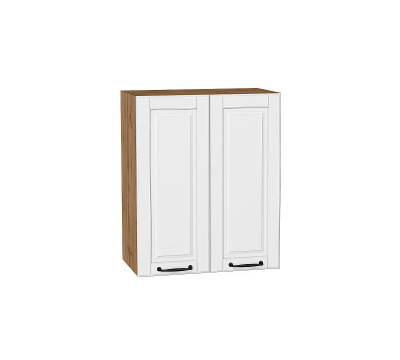 Шкаф верхний с 2-мя дверцами Дублин Special White/Дуб Вотан 716*600*318