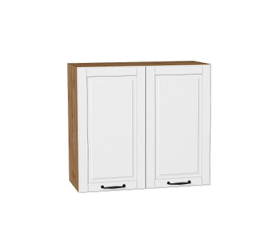 Шкаф верхний с 2-мя дверцами Дублин Special White/Дуб Вотан 716*800*318