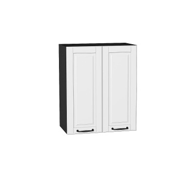 Шкаф верхний с 2-мя дверцами Дублин Special White/Graphite 716*600*318