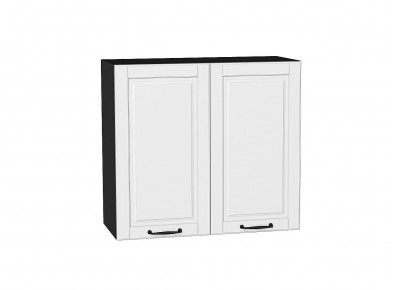 Шкаф верхний с 2-мя дверцами Дублин Special White/Graphite 716*800*318